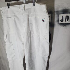Dickies Pants Men's 42X30 White Carpenter Painter Workwear